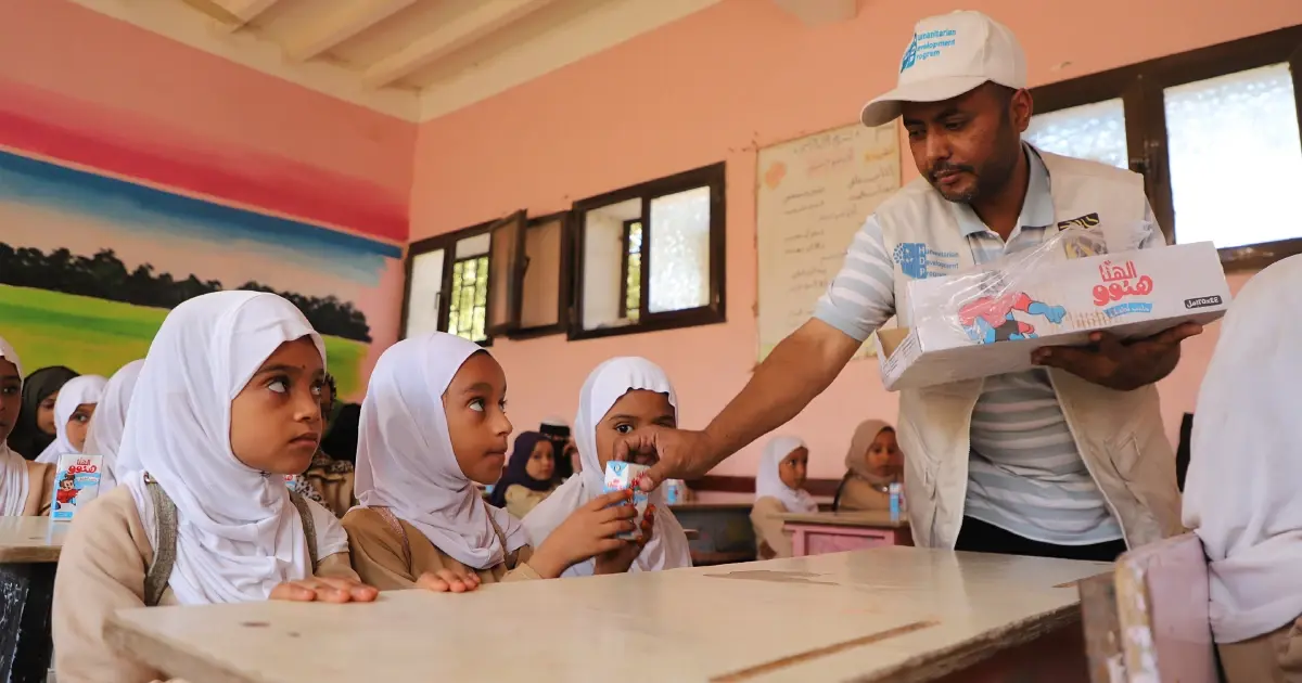 The pilot initiative will provide fortified milk to 10,000 children in an estimated 20 schools. 